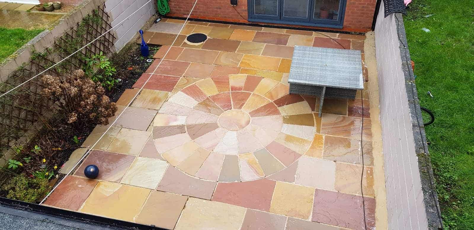 The Best Way to Maintain Your Indian Sandstone Patio, Indian Sandstone after cleaning