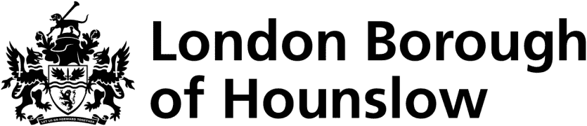 London borough of Hounslow logo featuring exterior cleaning.
