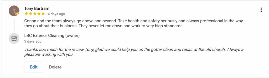 Commercial Gutter Cleaning Company Reviews
