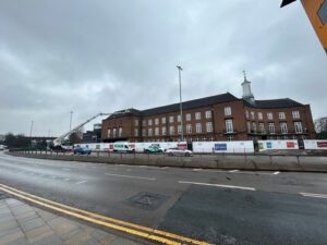 Gutter Cleaning, Project With Traffic Management Watford