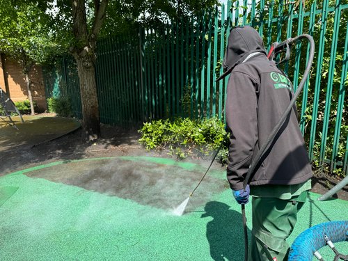 Childrens Playground Cleaning