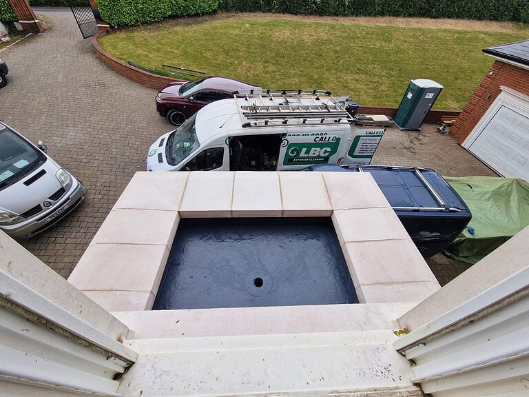Stone Portico Restoration
