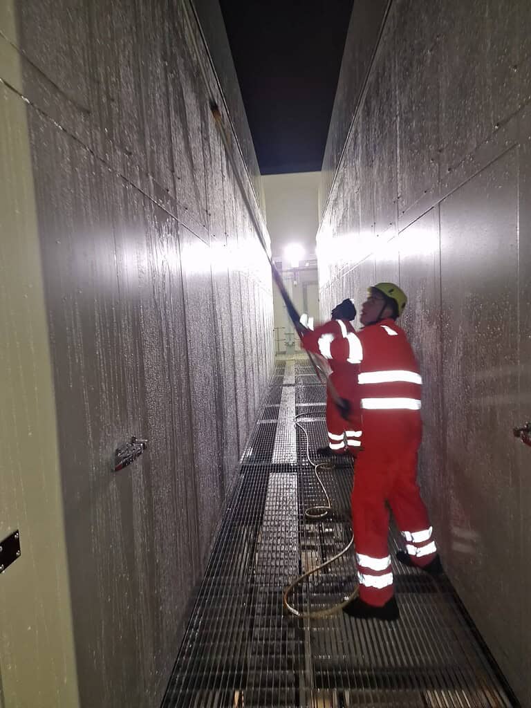 Generator Plenum Cleaning