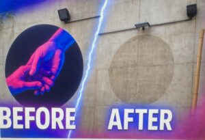 Graffiti Art Painted Mural Removal Art Painted Mural Removal