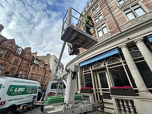 Hotel facade Cleaning London