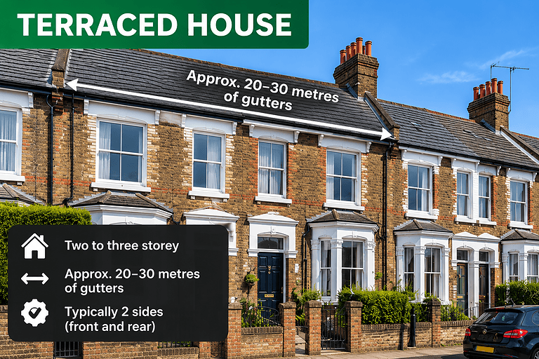 Terraced house gutter cleaning companies